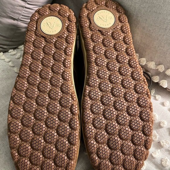 Men’s lace up leather shoe boots - Picture 3 of 5